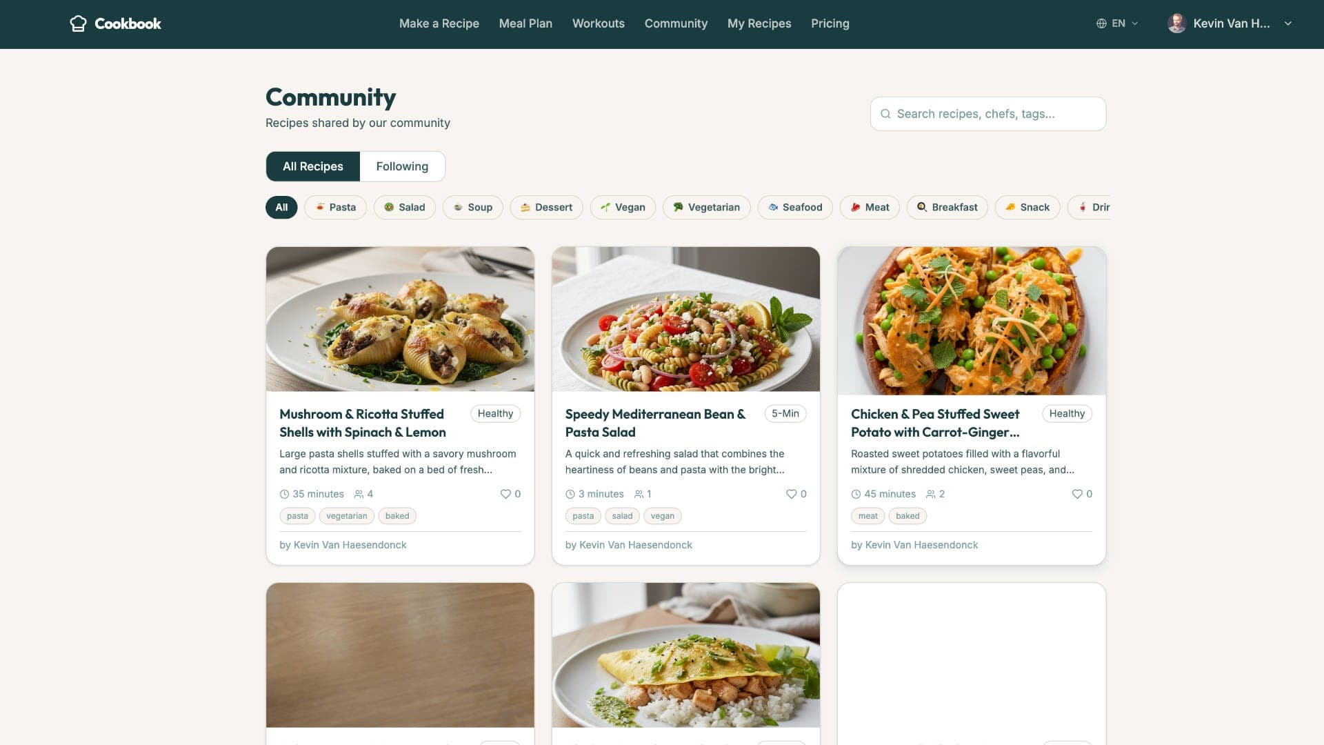 Cookbook — 2