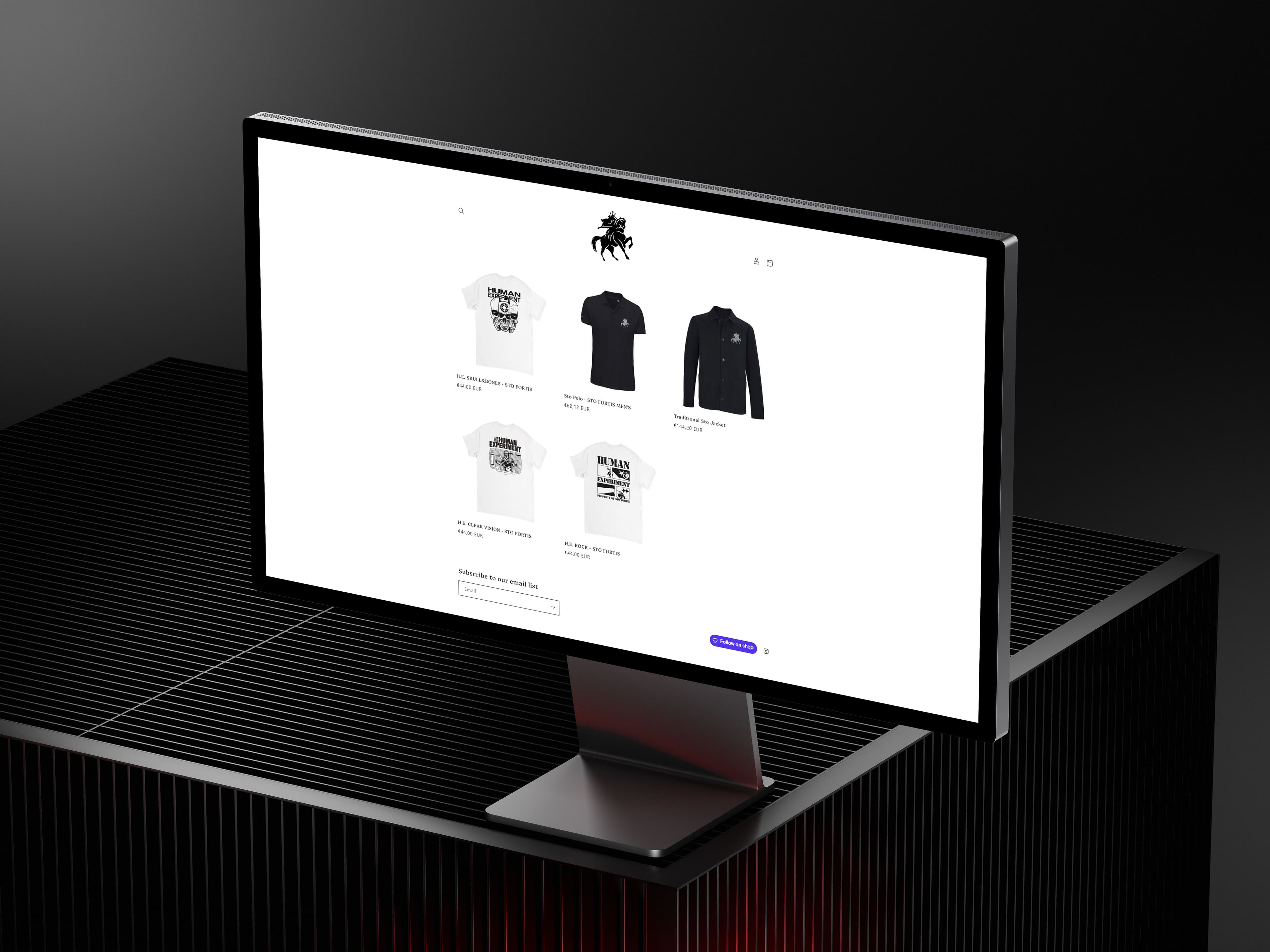 Building STO Fortis E-commerce website